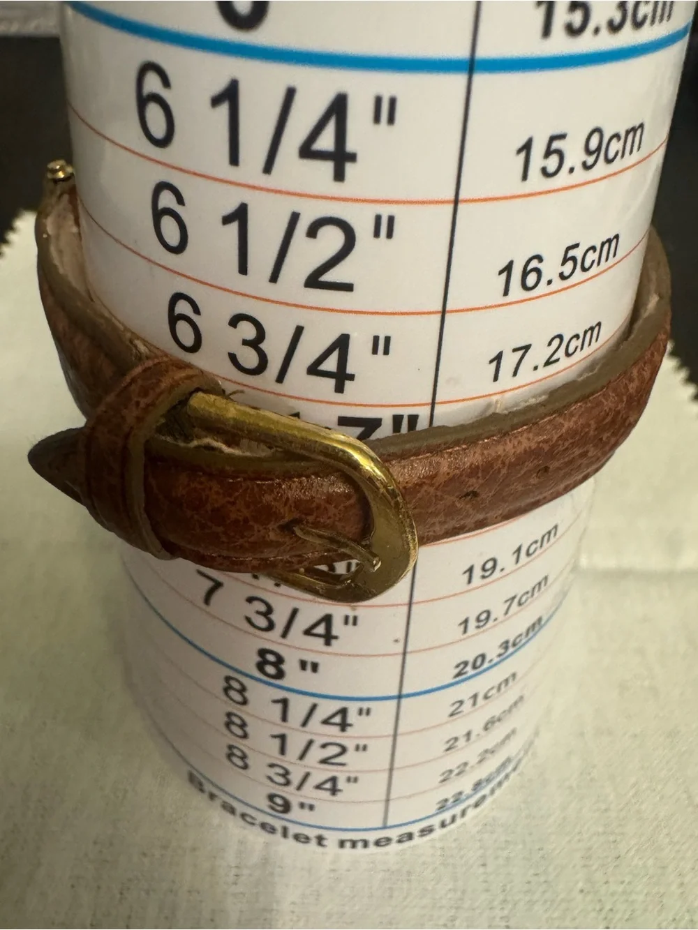 Rivoli Gold-Tone and Leather Women's Quartz Watch